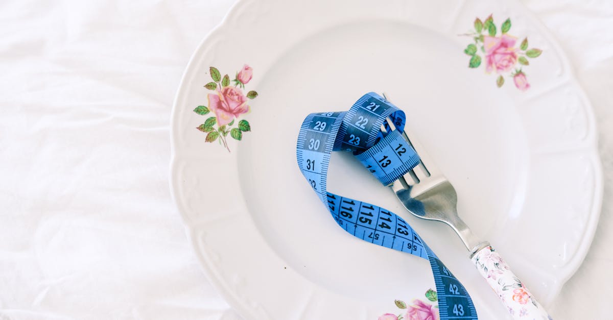 The calorie-counting diet on a plate